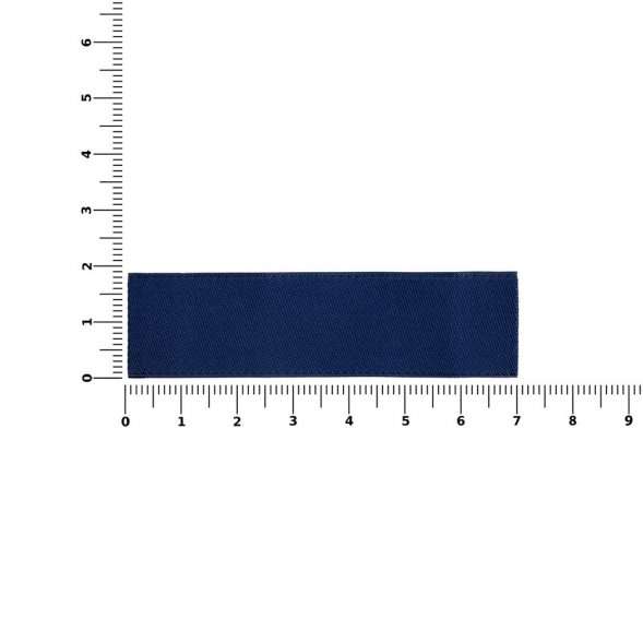 Лейбл тканевый Epsilon, S, темно-синий 