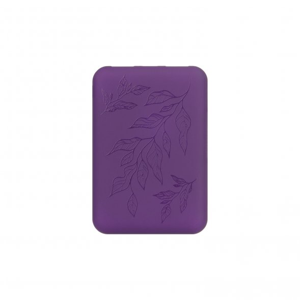 Внешний аккумулятор Elari 5000 mAh, фиолетовый Стрекоза 