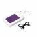 Внешний аккумулятор Elari 5000 mAh, фиолетовый Стрекоза 