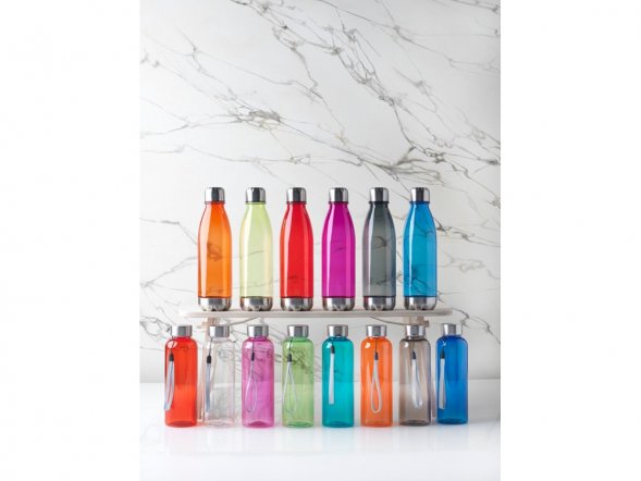 Спортивная бутылка Bodhi от Tritan™ объемом 500 мл, красный прозрачный 