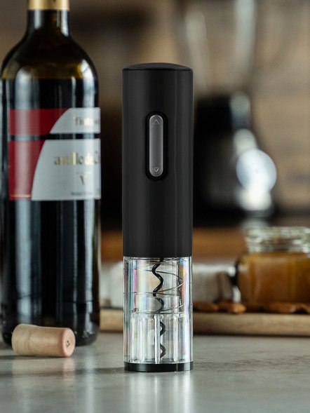 Винный набор Wine Diesel, черный 