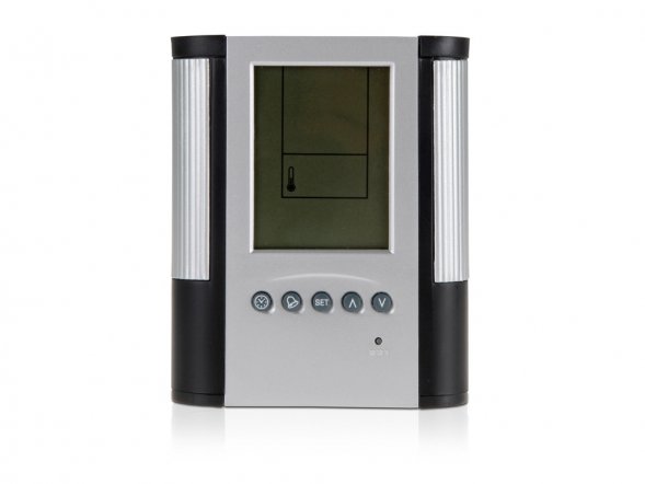 Подставка Секунда, черный/серебристый 