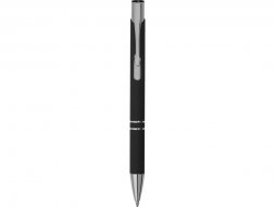 Ручка металлическая шариковая C1 софт-тач, черный