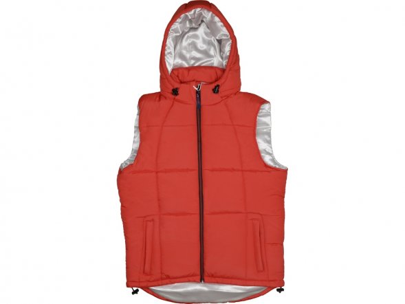 Жилет Vigour мужской, красный/стальной 