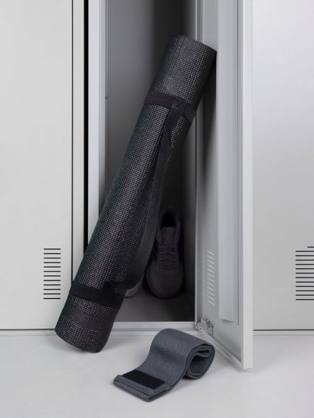 Лента для фитнеса Trena, серая 