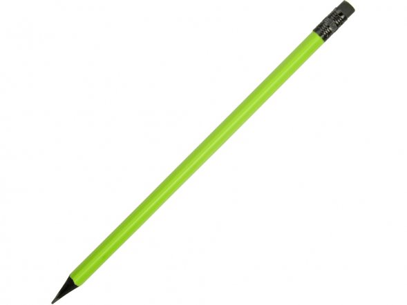 Карандаш чернографитовый трехгранный Blackie 3D, светло-зеленый (Р) 