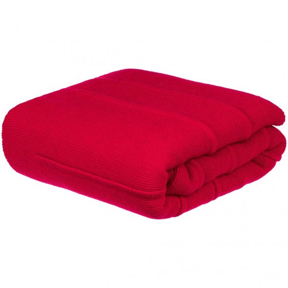 Плед Nessona Alpaca, красный (гвоздика) 