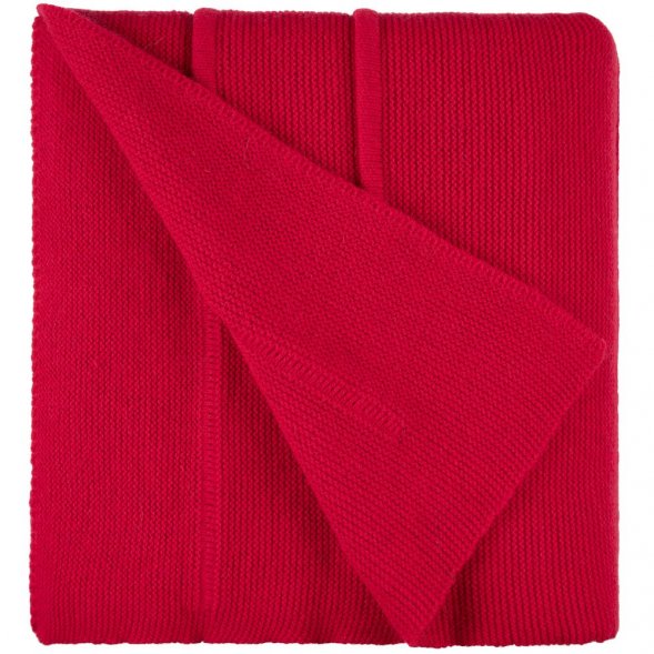 Плед Nessona Alpaca, красный (гвоздика) 