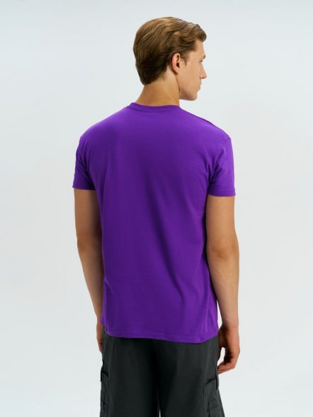 Футболка унисекс Regent 150, темно-фиолетовая 
