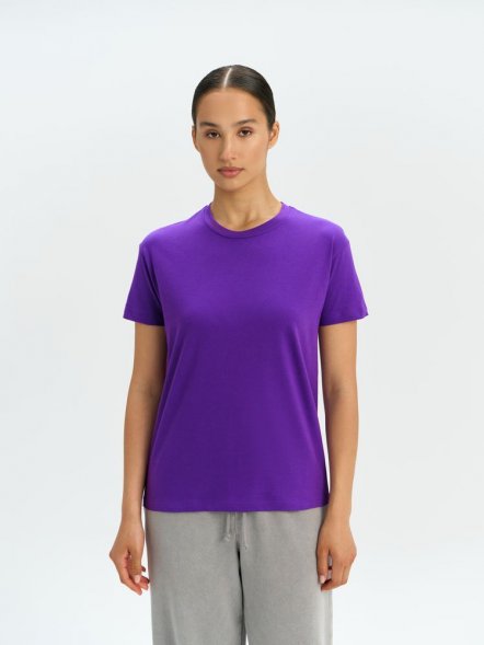 Футболка унисекс Regent 150, темно-фиолетовая 