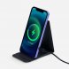 Подставка для смартфона с беспроводной зарядкой Kickstand, серая 