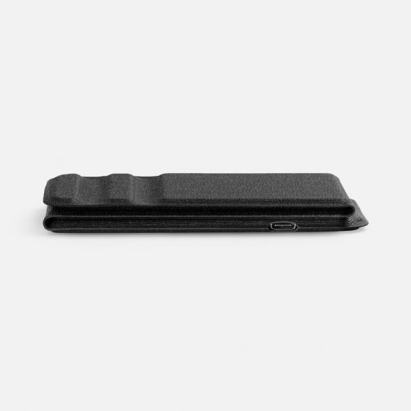 Подставка для смартфона с беспроводной зарядкой Kickstand, серая 