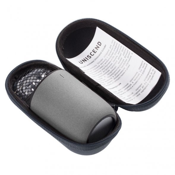 Беспроводная колонка Uniscend Grinder, серая 