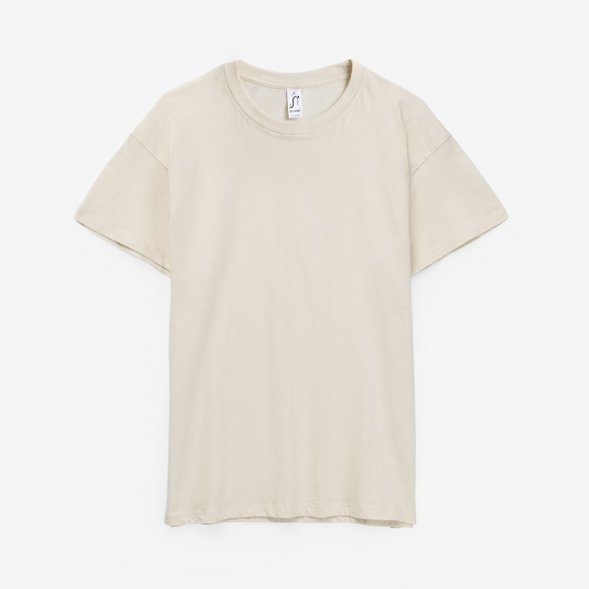 Футболка унисекс Regent 150, светло-бежевая (неокрашенная) 