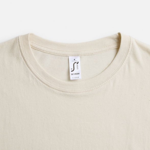 Футболка унисекс Regent 150, светло-бежевая (неокрашенная) 