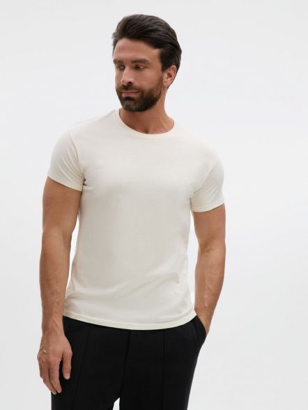 Футболка унисекс Regent 150, светло-бежевая (неокрашенная) 