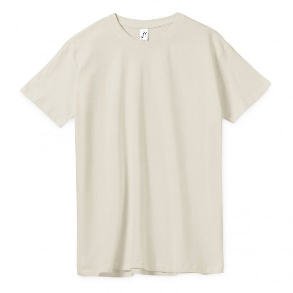 Футболка унисекс Regent 150, светло-бежевая (неокрашенная) 