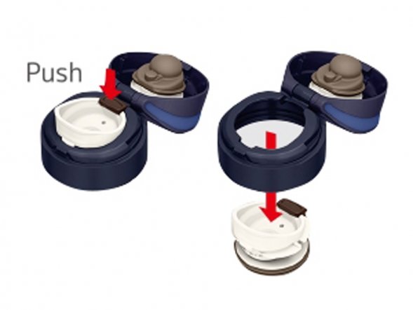 Термос из нерж. стали тм THERMOS JNS-350-BK 0.35L, черный 