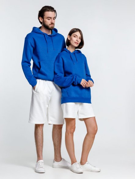 Худи унисекс Phoenix, ярко-синее 