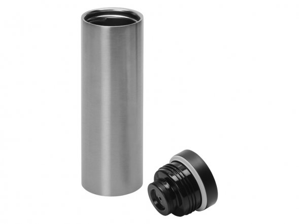 Вакуумная термокружка Noble с крышкой 360,Waterline, тубус, серебристый 