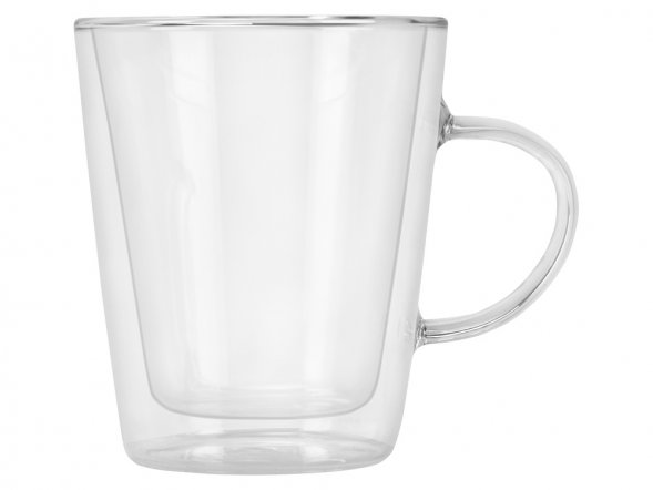 Кружка с двойными стенками Innsbruck конусообразный, с ручкой 320 мл 