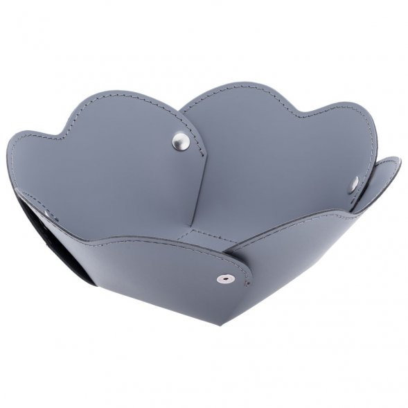 Корзина Corona, большая, серо-голубая 