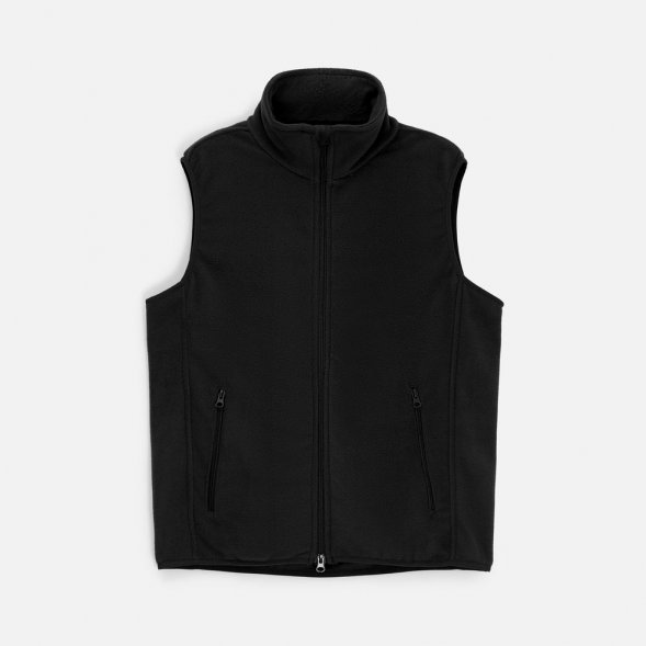 Жилет флисовый унисекс Ben Mac, черный 