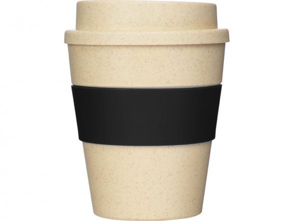 Стакан из пшеничной соломы Madrid 350 мл, черный 