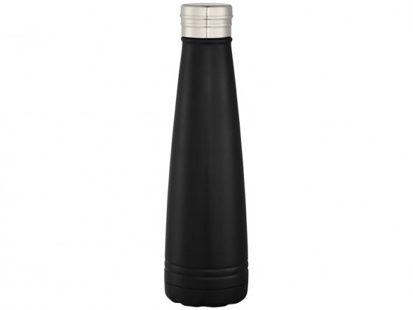 Вакуумная бутылка Duke с медным покрытием, черный 