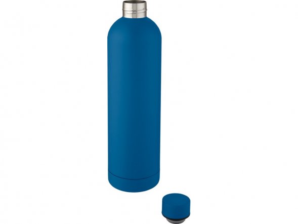 Spring Медная спортивная бутылка объемом 1 л с вакуумной изоляцией , tech blue 