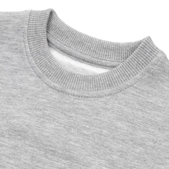 Свитшот детский Toima Kids, серый меланж 