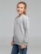 Свитшот детский Toima Kids, серый меланж 