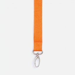 Лента для бейджа Pin, светло-оранжевая
