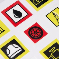 Стикерпак UV-DTF Industry, нефть