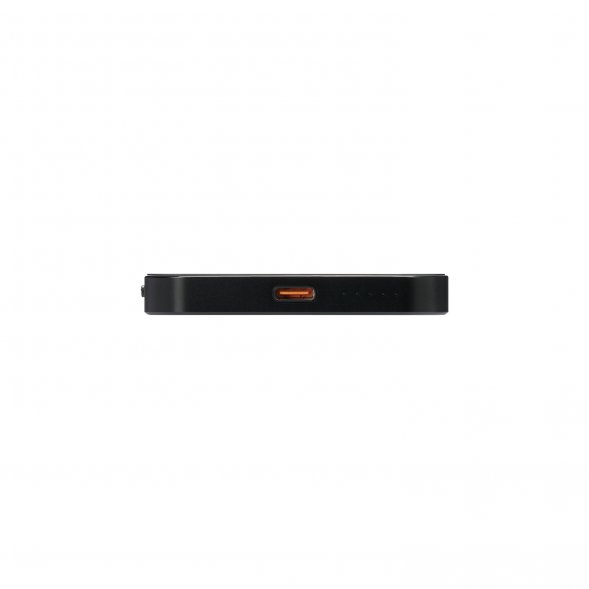 Внешний аккумулятор Artex PD 5000mAh с функцией беспроводной зарядки 15W, черный 