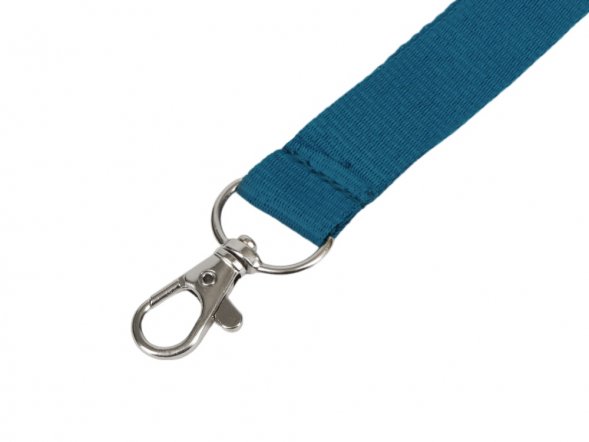 Ланьярд с карабином, цвет морской волны 