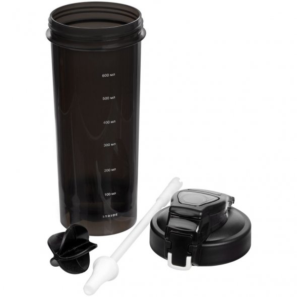 Спортивный шейкер Foss, черный 