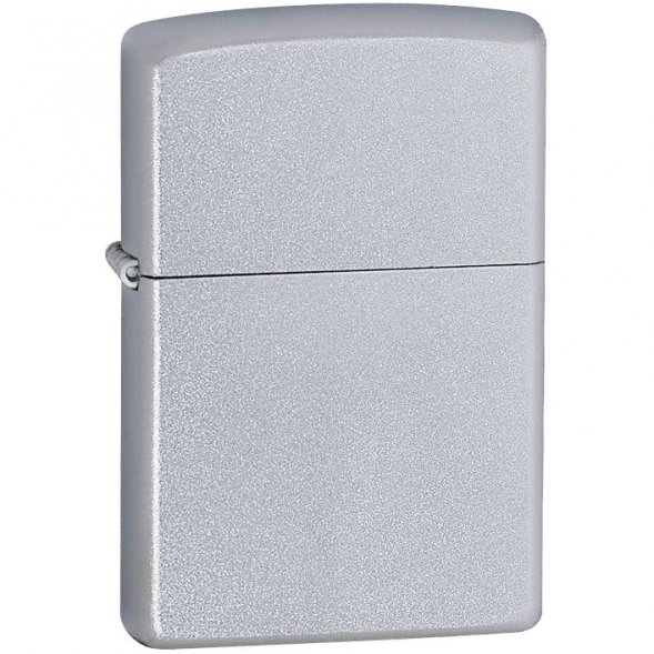 Зажигалка Zippo Classic Satin, серебристая 