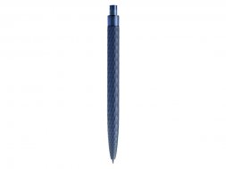 Ручка шариковая QS 01 PRT софт-тач, синий