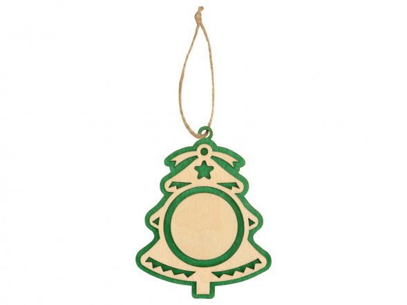 Подвеска деревянная Ель 