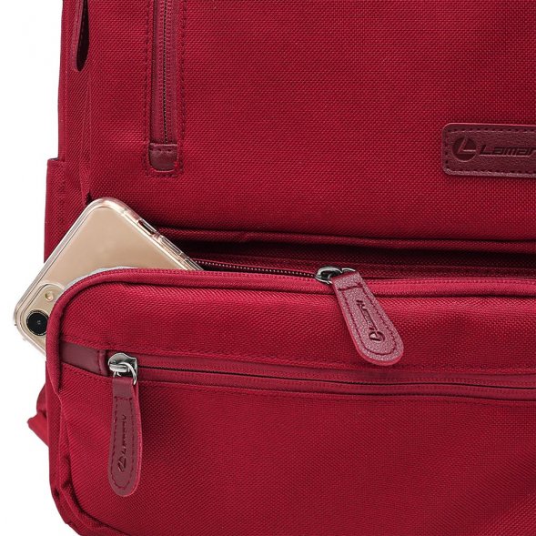 Рюкзак для ноутбука B175, бордовый 