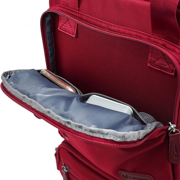 Рюкзак для ноутбука B175, бордовый 