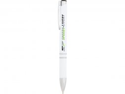 Moneta антибактериальная шариковая ручка, белый, синие чернила