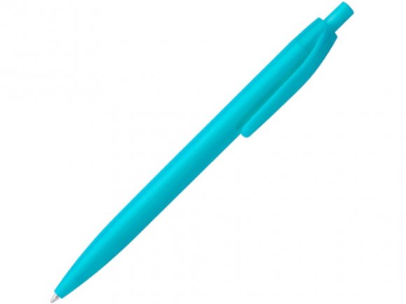 Ручка пластиковая шариковая STIX, синие чернила, голубой 