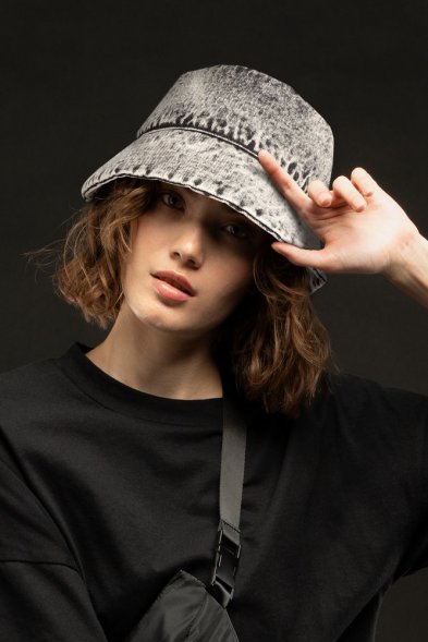 Панама C9, серая 