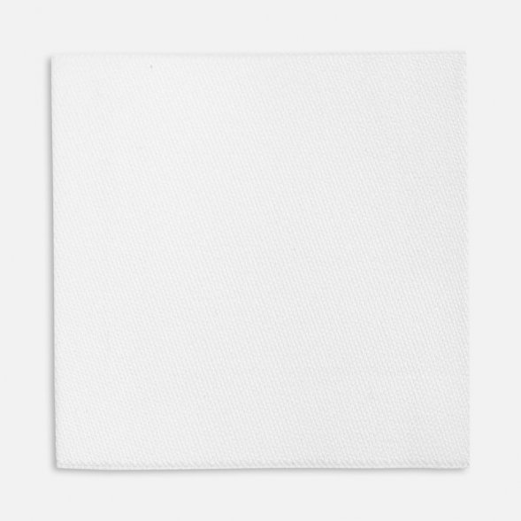 Лейбл тканевый Epsilon, L, белый 