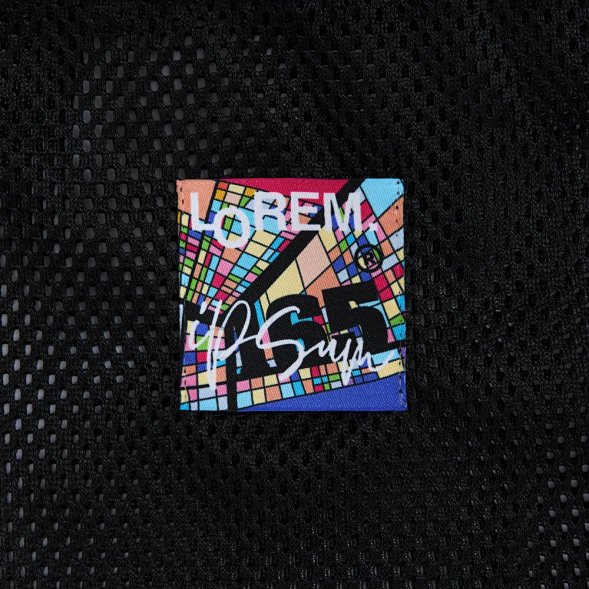 Лейбл тканевый Epsilon, L, белый 