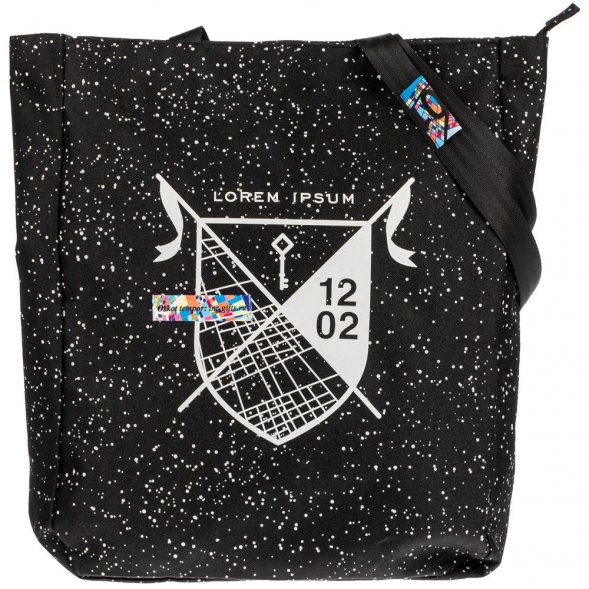 Лейбл тканевый Epsilon, L, белый 