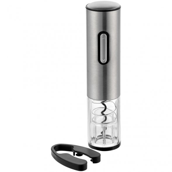 Винный набор Wine Diesel, серебристый 