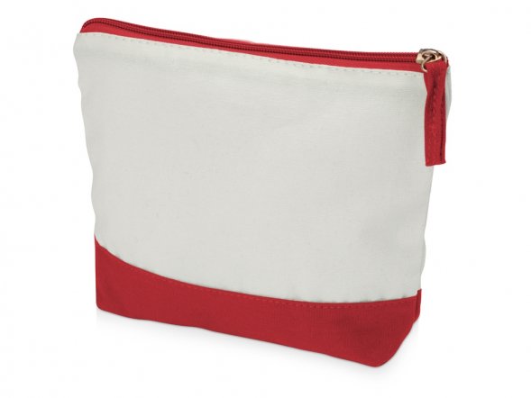 Косметичка хлопковая Cotton, красный 